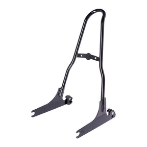 Sissy Bar Kit 21" 1 Piece Upright, Black Sissy Bars Mcs