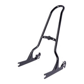 Sissy Bar Kit 21" 1 Piece Upright, Black Sissy Bars Mcs