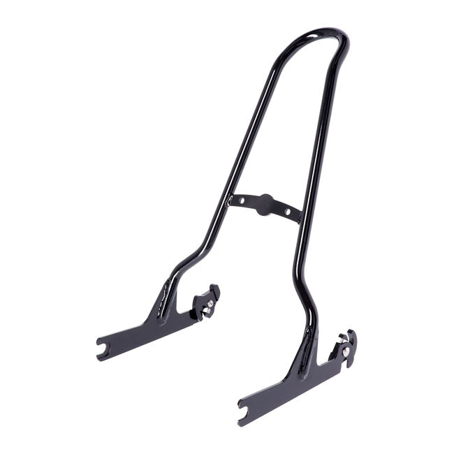 Sissy Bar Kit 21" 1 Piece Upright, Black Sissy Bars Mcs