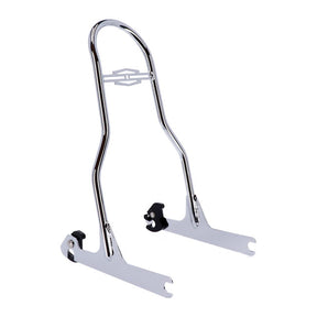 Sissy Bar Kit 17.50" Upright Chrome Sissy Bars Mcs