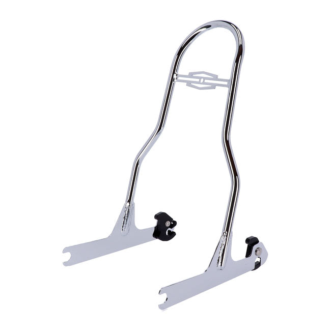 Sissy Bar Kit 17.50" Upright Chrome Sissy Bars Mcs