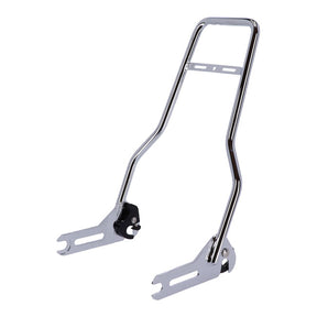Sissy Bar Kit 15.75" Upright Chrome Sissy Bars Mcs