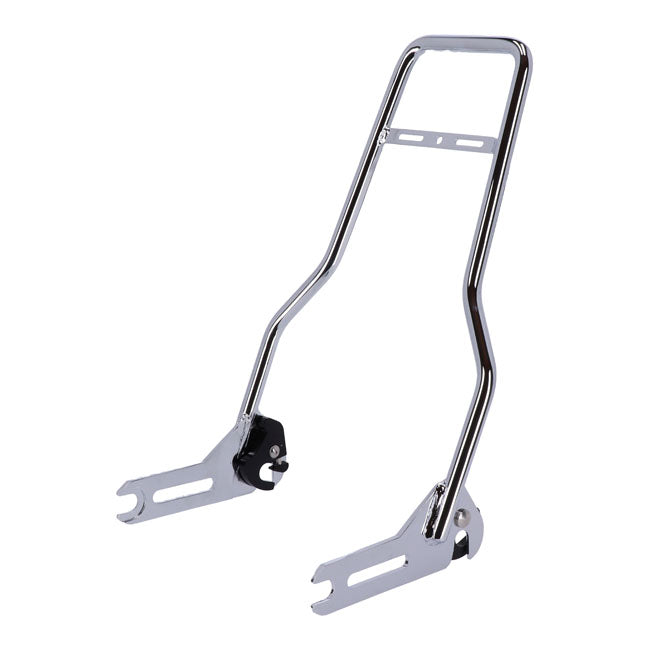 Sissy Bar Kit 15.75" Upright Chrome Sissy Bars Mcs