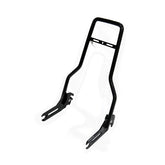 Sissy Bar Kit 15.75" Upright Black Sissy Bars Mcs
