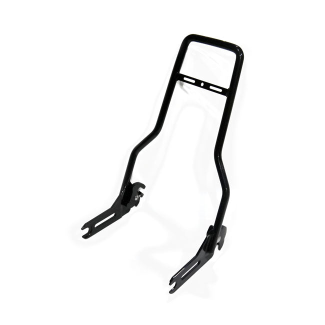 Sissy Bar Kit 15.75" Upright Black Sissy Bars Mcs