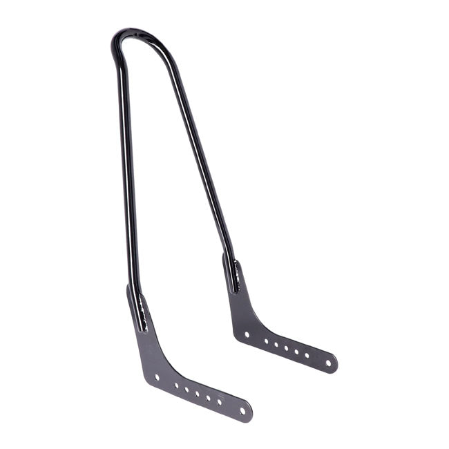 Sissy Bar Kit 21" Upright Black Sissy Bars Mcs