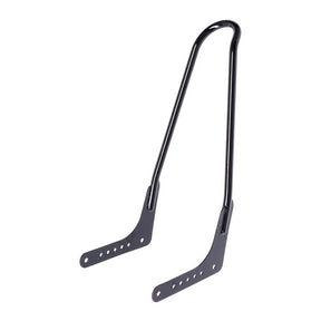 Sissy Bar Kit 21" Upright Black Sissy Bars Mcs