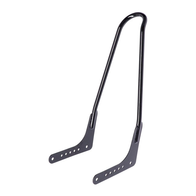 Sissy Bar Kit 21" Upright Black Sissy Bars Mcs