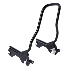 Sissy Bar Kit 12" Upright. Gloss Black Sissy Bars Mcs
