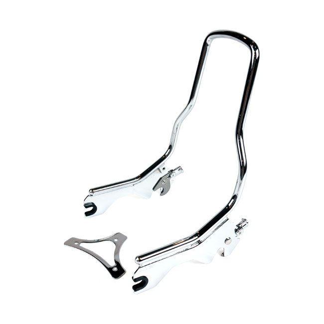 Sissy Bar Kit 8.5" Upright Chrome Sissy Bars Mcs