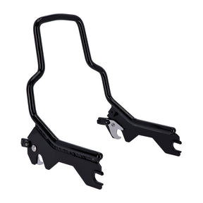 Sissy Bar Kit 8.5" Upright Black Sissy Bars Mcs