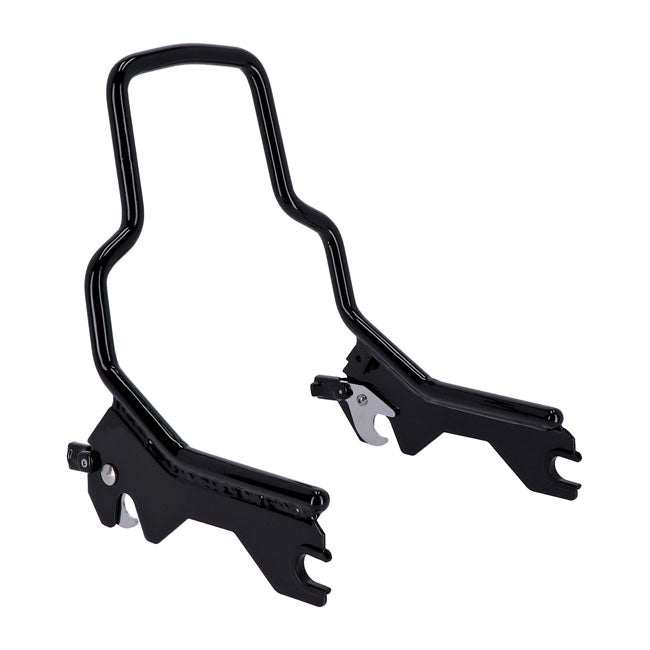 Sissy Bar Kit 8.5" Upright Black Sissy Bars Mcs