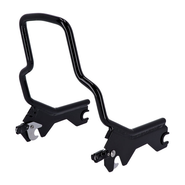 Sissy Bar Kit 8.5" Upright Black Sissy Bars Mcs