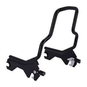 Sissy Bar Kit 8.5" Upright Black Sissy Bars Mcs
