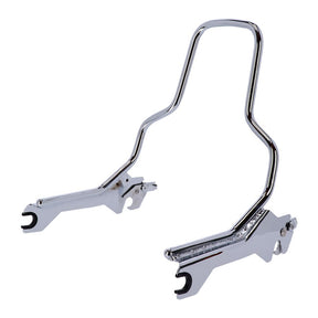 Sissy Bar Kit 14.5" Upright Chrome Sissy Bars Mcs