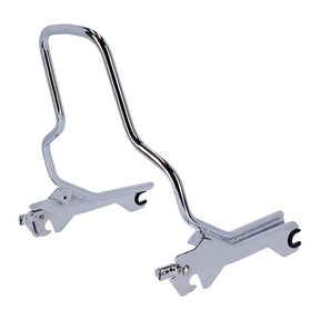 Sissy Bar Kit 14.5" Upright Chrome Sissy Bars Mcs