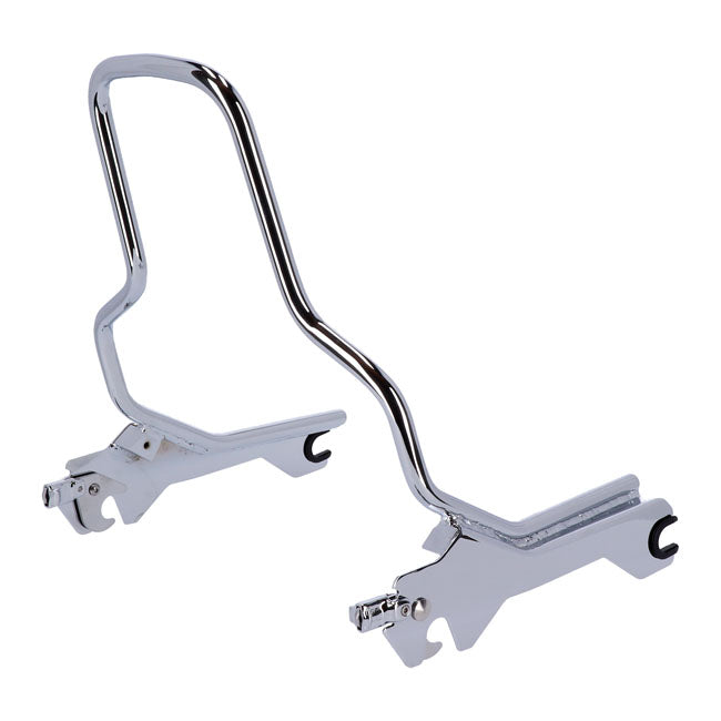 Sissy Bar Kit 14.5" Upright Chrome Sissy Bars Mcs