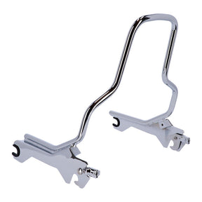 Sissy Bar Kit 14.5" Upright Chrome Sissy Bars Mcs