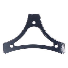 Sissy Bar Kit 14.5" Upright Black Sissy Bars Mcs