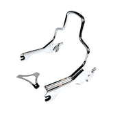 Sissy Bar Kit 8.5" Upright. Chrome Sissy Bars Mcs