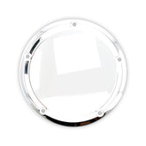 Derby Cover, Smooth Domed. Chrome Derby Cover Mcs