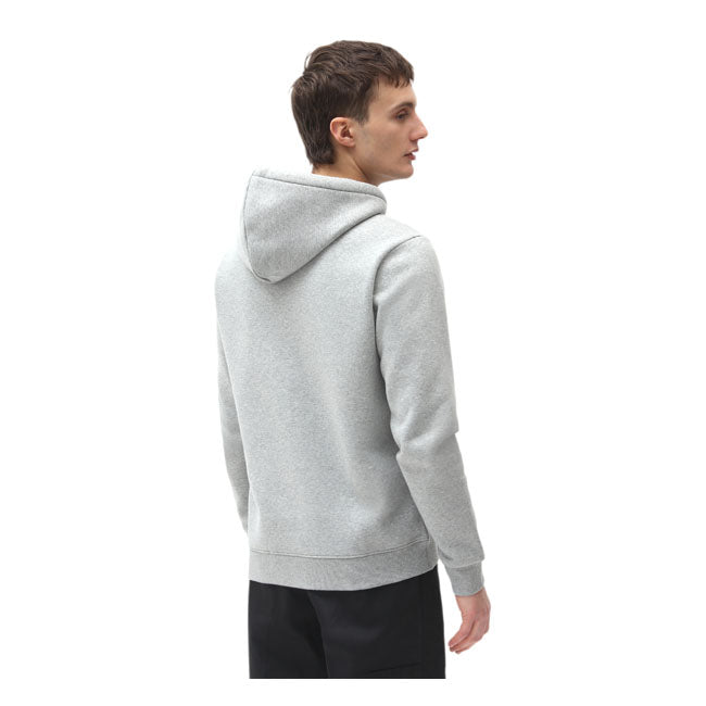 Dickies Icon Logo Hoodie, Grey Melange Hoodie Dickies
