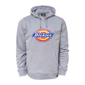 Dickies Icon Logo Hoodie, Grey Melange Hoodie Dickies