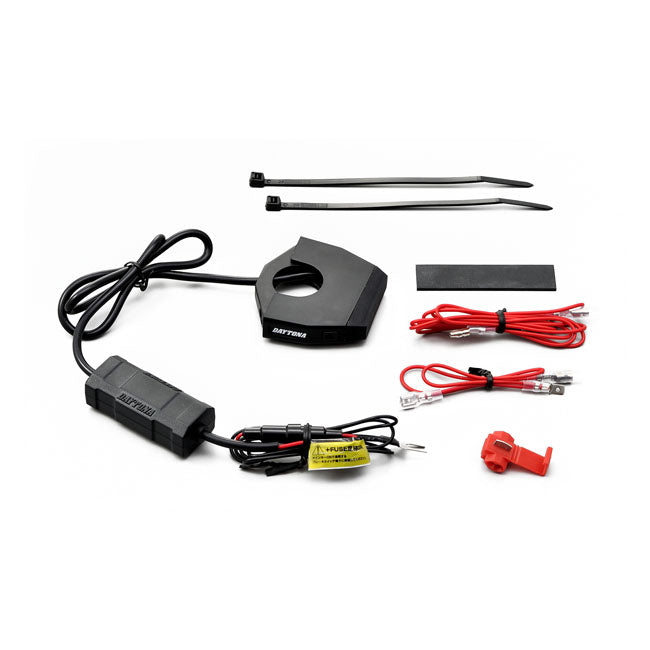 Daytona, slim-mount dual USB 2 port POWER SOURCES 12 VOLT Daytona