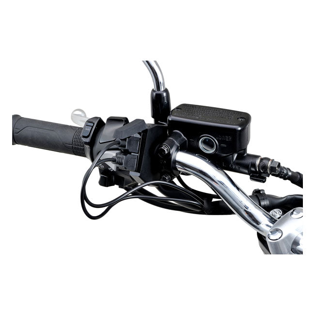 Daytona, slim-mount dual USB 2 port POWER SOURCES 12 VOLT Daytona