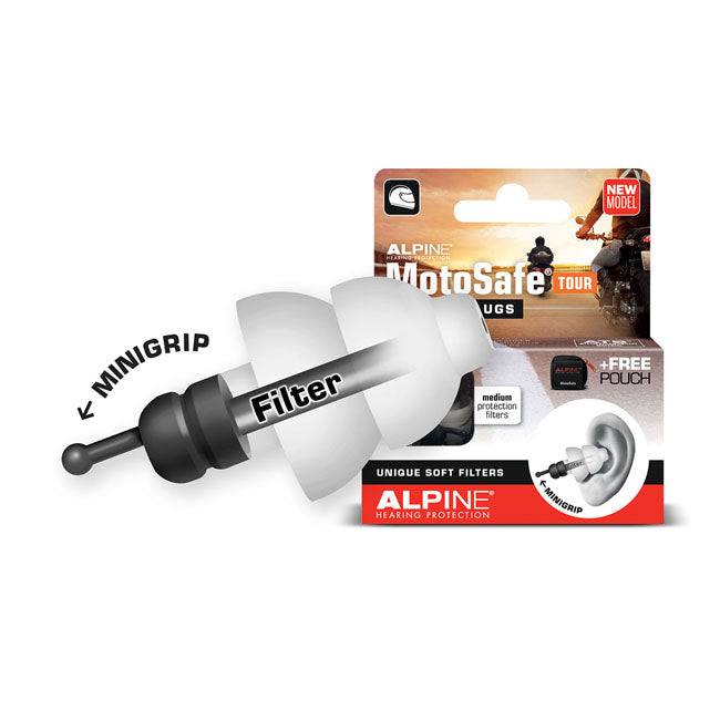 Alpine MotoSafe Tour earplugs EARPLUGS Alpine