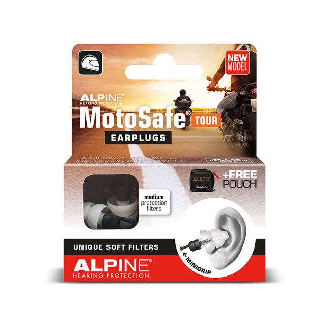 Alpine MotoSafe Tour earplugs EARPLUGS Alpine