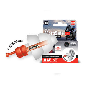 Alpine MotoSafe Race earplugs EARPLUGS Alpine