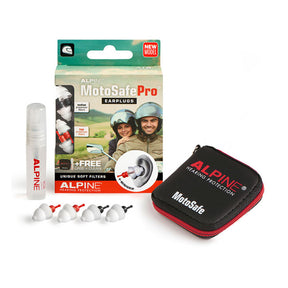 Alpine MotoSafe Pro Earplugs with mini grip EARPLUGS Alpine