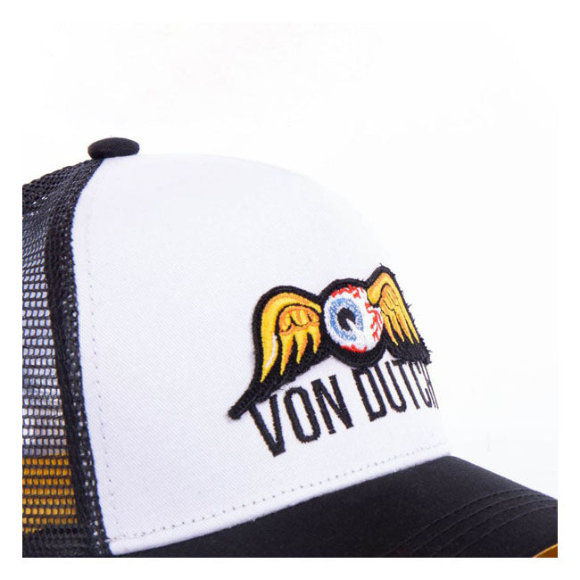 Von Dutch Eyes cap black/yellow CAPS Von Dutch