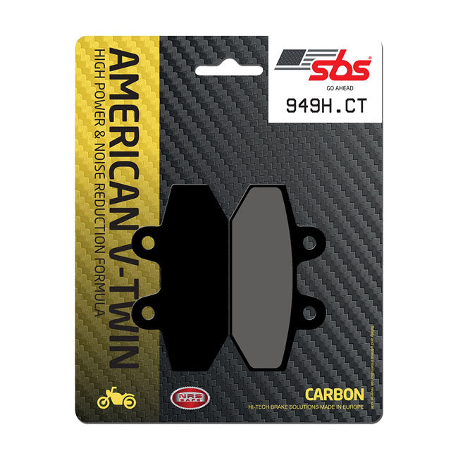 SBS, brake pads. Street Carbon Tech (organic) BRAKE PADS Sbs