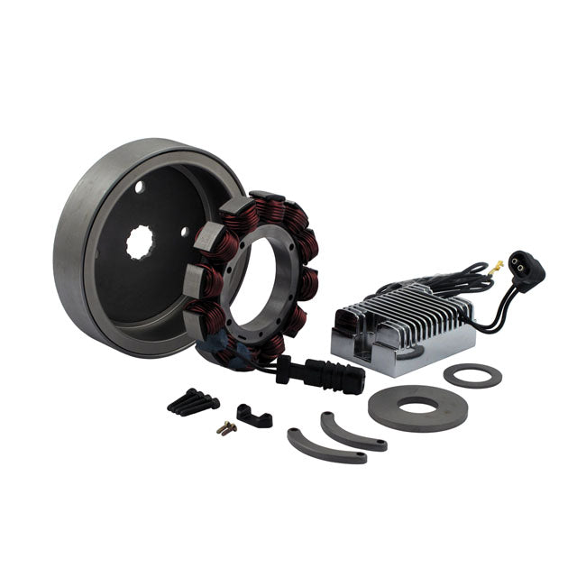 32 Amp Charge Kit, Chrome Regulator Charge Kits 32 Amp Mcs