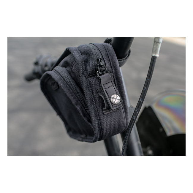 Burly Brand Bag Handlebar Black Touring Luggage Burly Brand