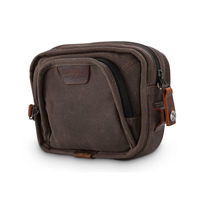 Burly Brand Bag Handlebar Oak Touring Luggage Burly Brand