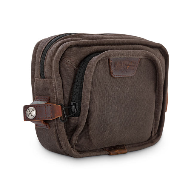 Burly Brand Bag Handlebar Oak Touring Luggage Burly Brand