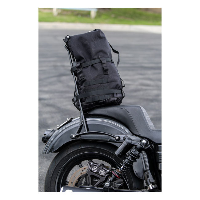 Burly Brand Backpack Sissy Bar Blk Touring Luggage Burly Brand