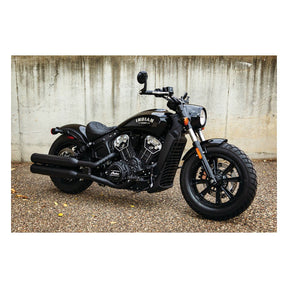 Mustang Seat Solo Blk Scout Bobr Solo Seats Mustang