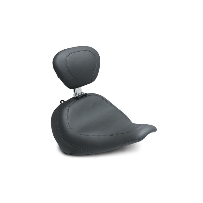 Mustang, Wide Tripper solo seat w/rider backrest SOLO SEATS Mustang