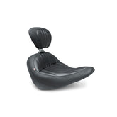 Mustang Seat Solo Touring W/Driver Bachrest Black Solo Seats Mustang