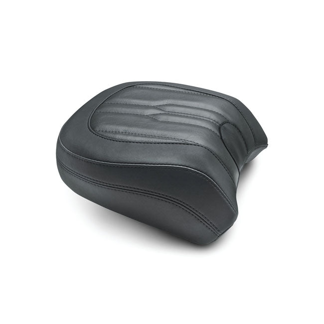 Mustang Seat Passenger Solo Tour Black Pillion Pads Mustang