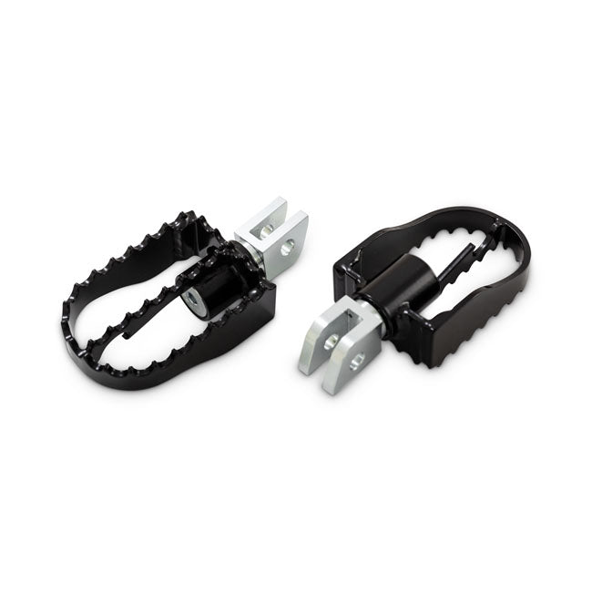 Burly Brand Pegs Rider Mx Black Footpegs Burly Brand
