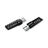 Burly, Razorback rider foot pegs. Black FOOTPEGS Burly