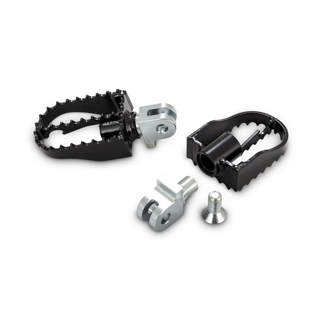 Burly MX style rider footpegs FOOTPEGS Burly Brand