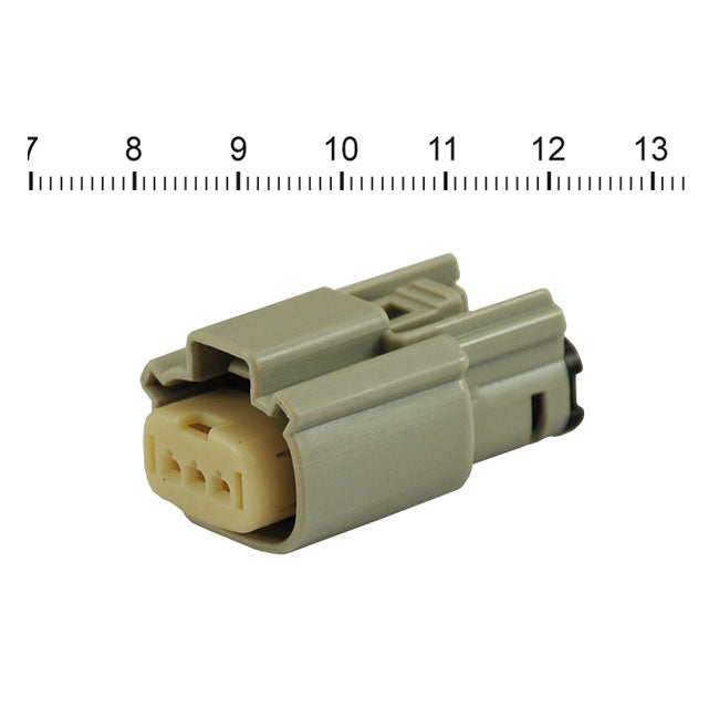 Namz Molex Mx 150 Female Connector 3 Position Grey Molex Plugs Namz