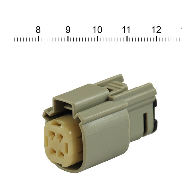 Namz Molex Mx 150 Female Connector 4 Position Grey Molex Plugs Namz