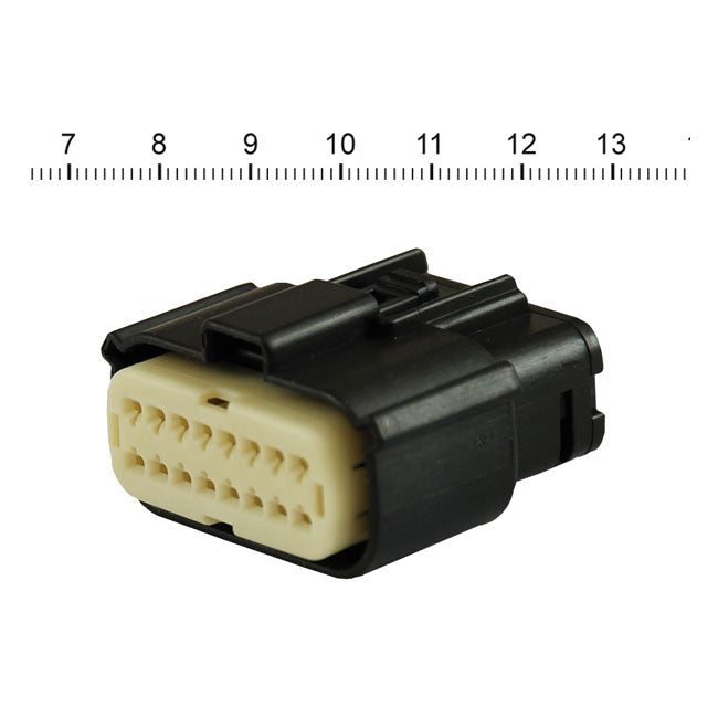 Namz Molex Mx 150 Female Connector 16 Position Black Molex Plugs Namz